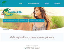 Tablet Screenshot of cecilriterdds.com